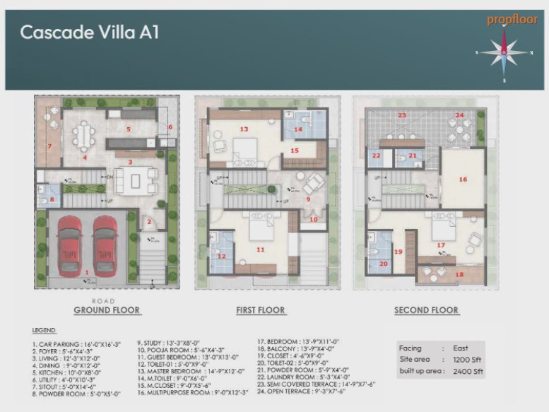 IRA by the Banks 4 BHK floor plan 3