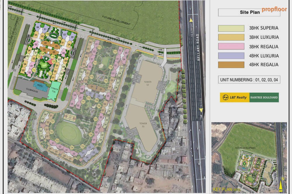L&T Raintree Boulevard Master plan
