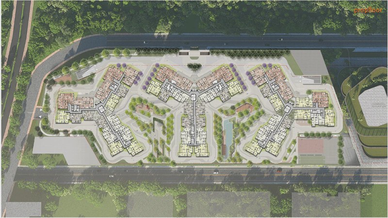 L&T Realty Elara Celestia Master plan