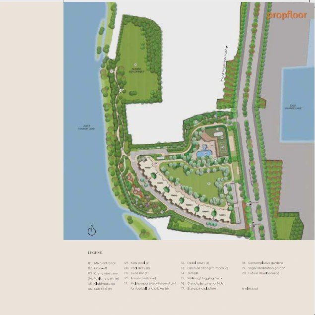 Lodha Elanza Master plan