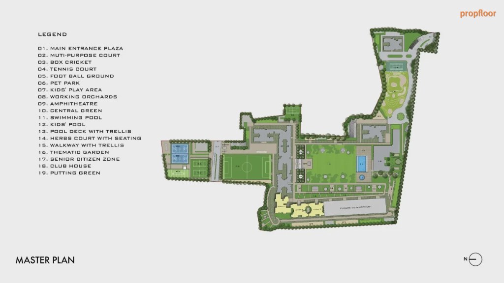 Lodha Mirabelle master plan