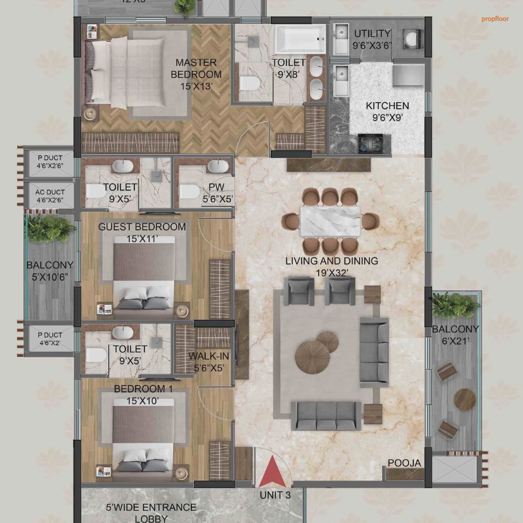 Magnolia Delight floor plan