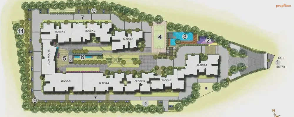 Mahaveer Celesse Master plan