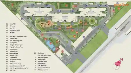 Mahindra Blossom Master plan