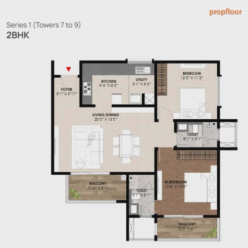 Mana Skandas The Right Life floor plan