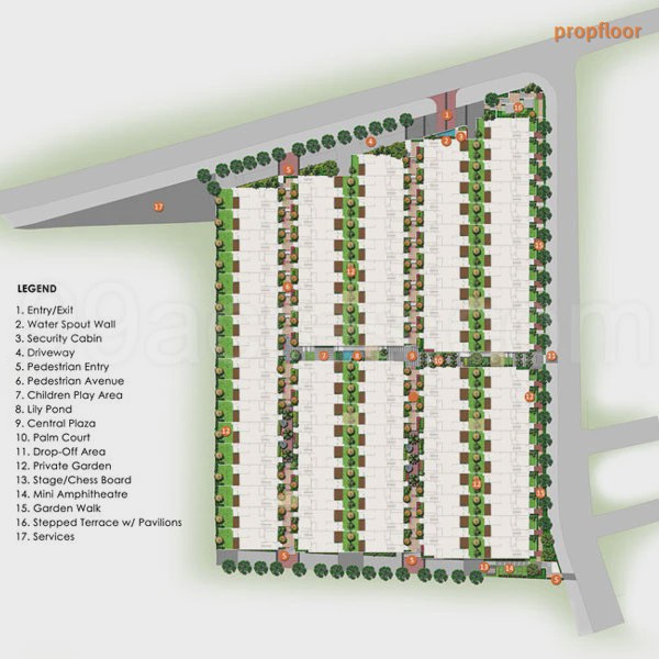 Mantri Courtyard Master plan