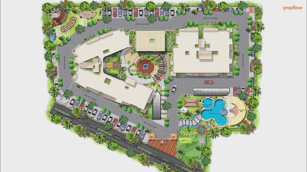 Mantri Global Heights Master plan