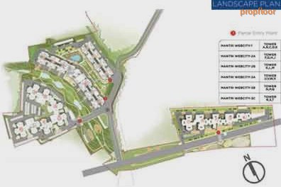 Mantri Webcity Master plan