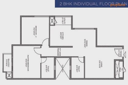 Mantri Webcity floor plan