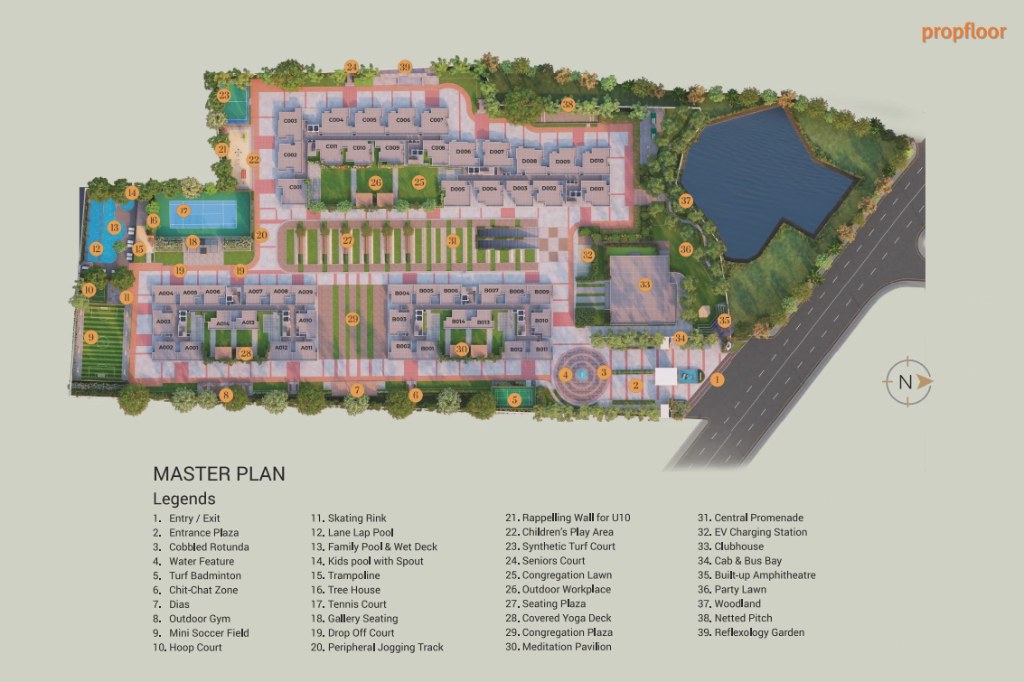 Nambiar Millenia Master plan