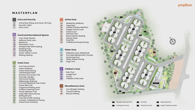Onyx by Modern Spaaces Master plan