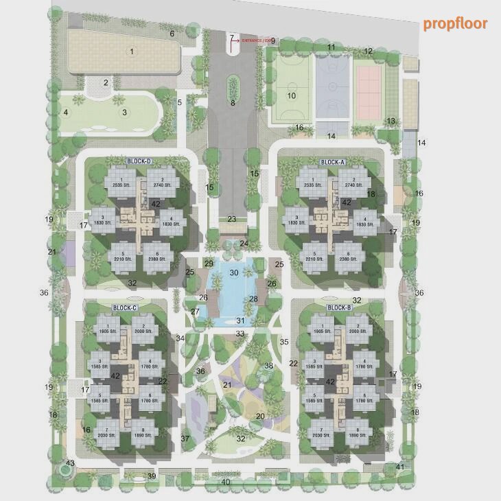 Poulomi Florique Master plan