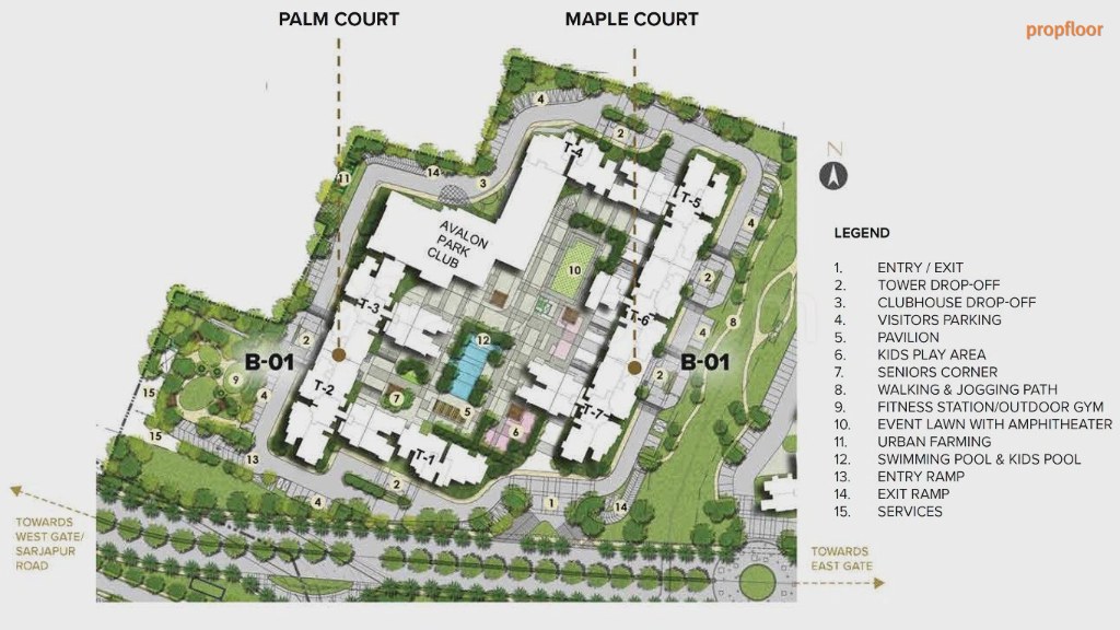 Prestige City Avalon Park Master plan