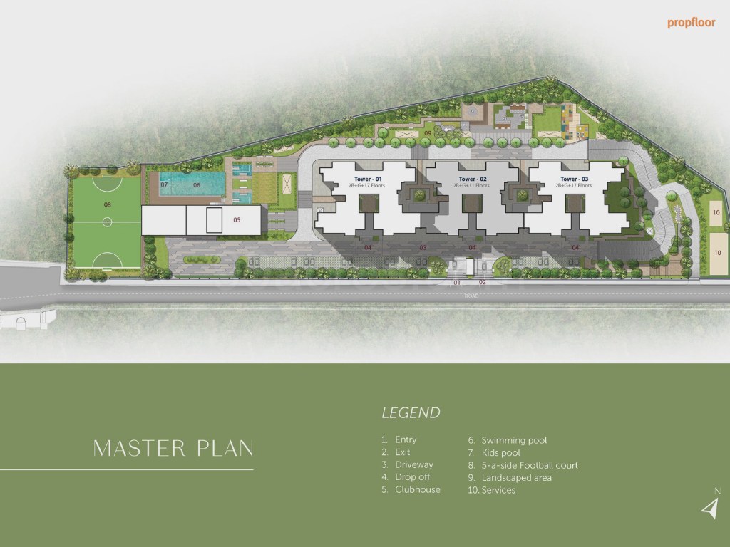 Prestige Elm Park Master plan