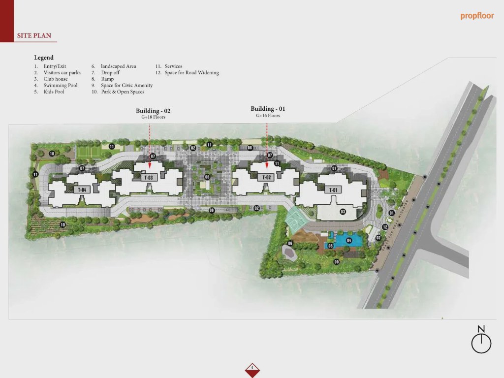 Prestige Elysian Master plan