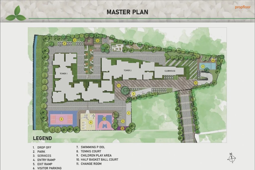 Prestige Glenbrook Master plan