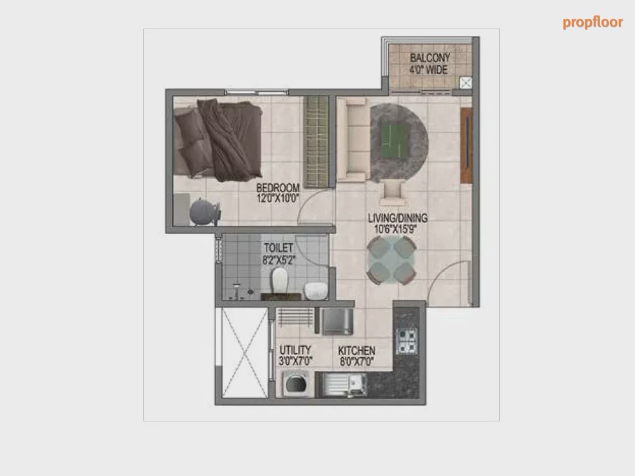 Prestige Jindal City floor plan