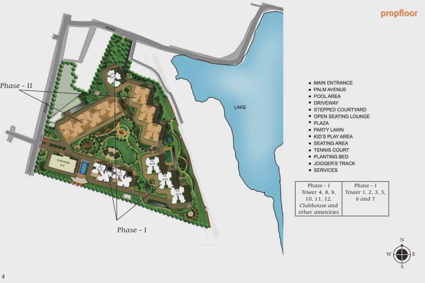 Prestige Lake Ridge Master plan