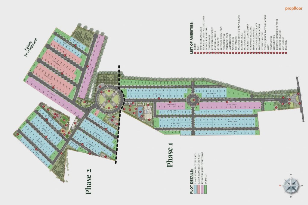 Prestige Park Drive Master plan