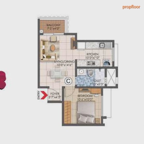 Prestige Primrose Hills floor plan