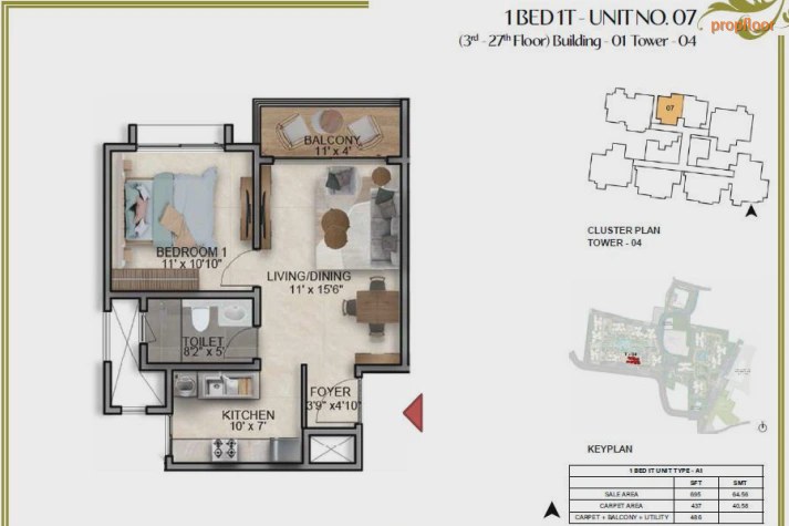 Prestige Southern Star floor plan