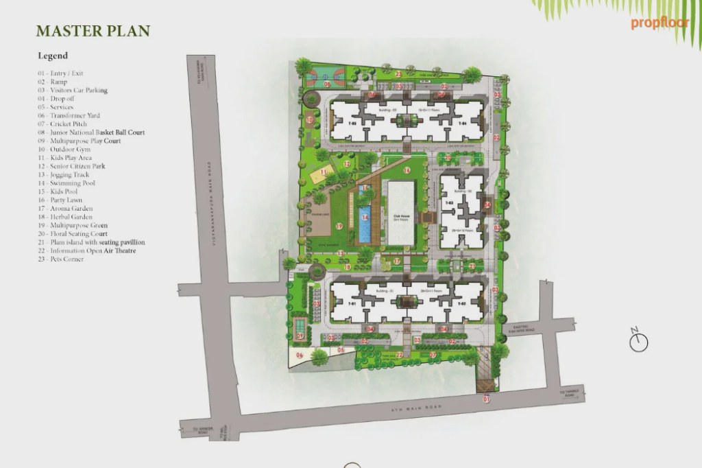 Prestige Willow Tree Master plan
