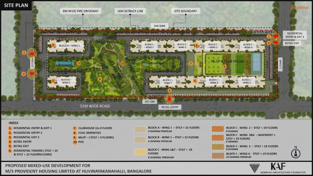 Provident Ecopolitan Master plan