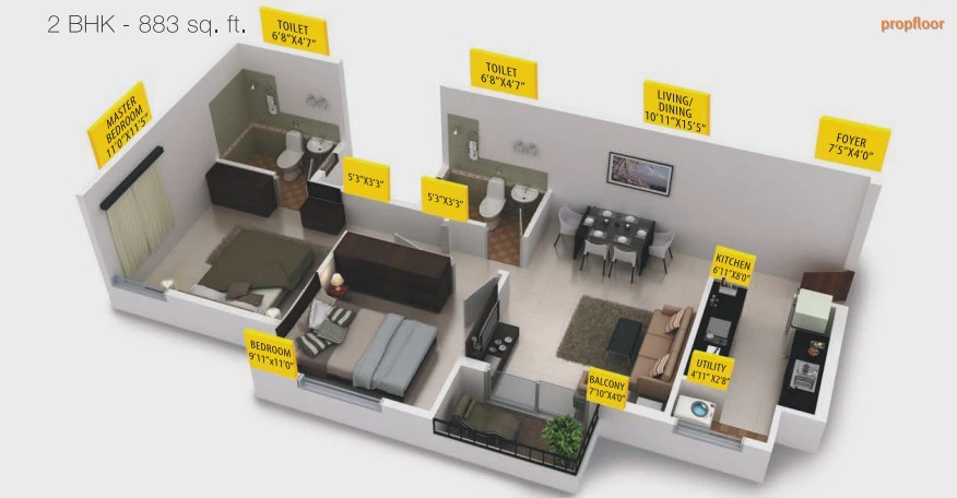 Provident Sunworth floor plan