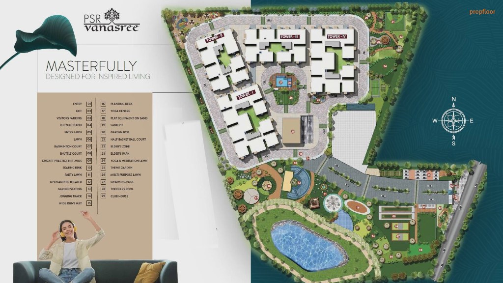 PSR Vanasree Master plan
