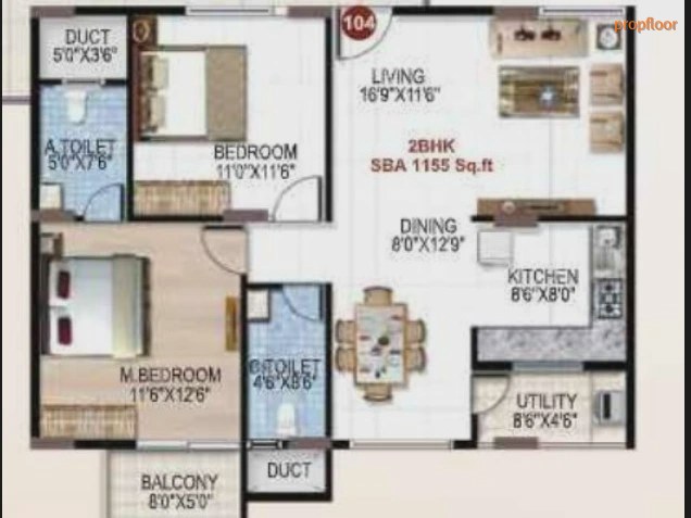 PSR Vanasree floor plan