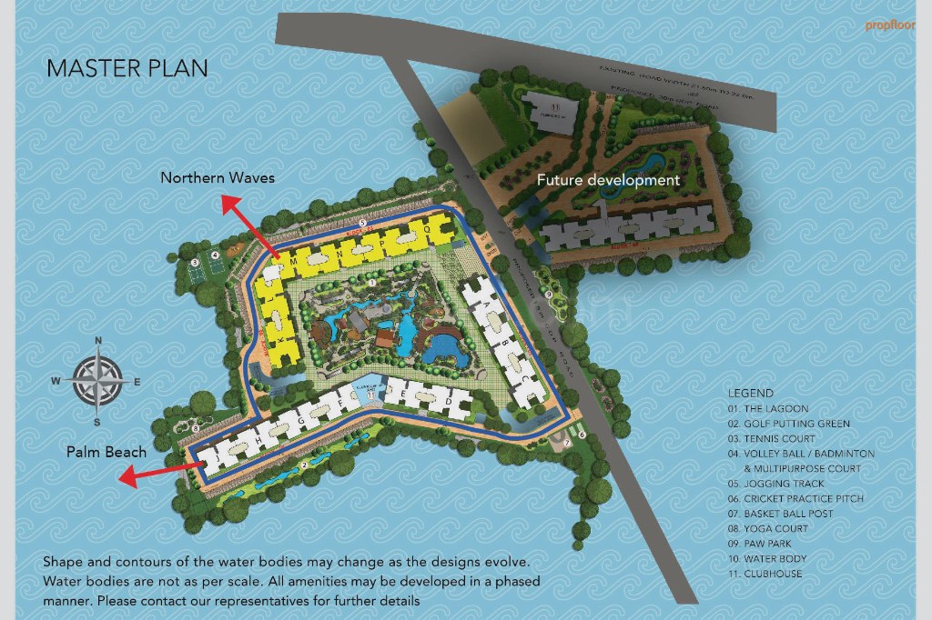 Purva Palm Beach Master plan