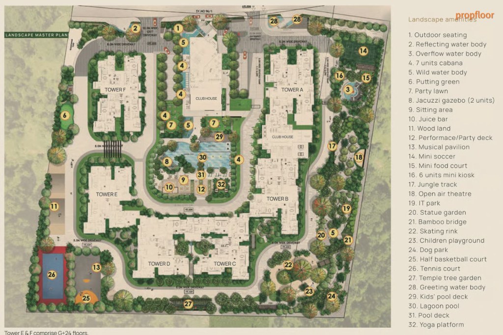 Ramsons East Park Residences Master plan