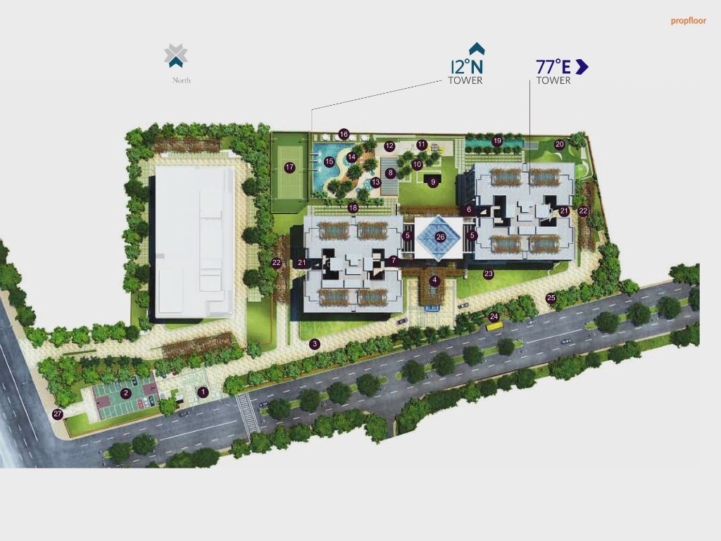 RMZ Latitude Master plan
