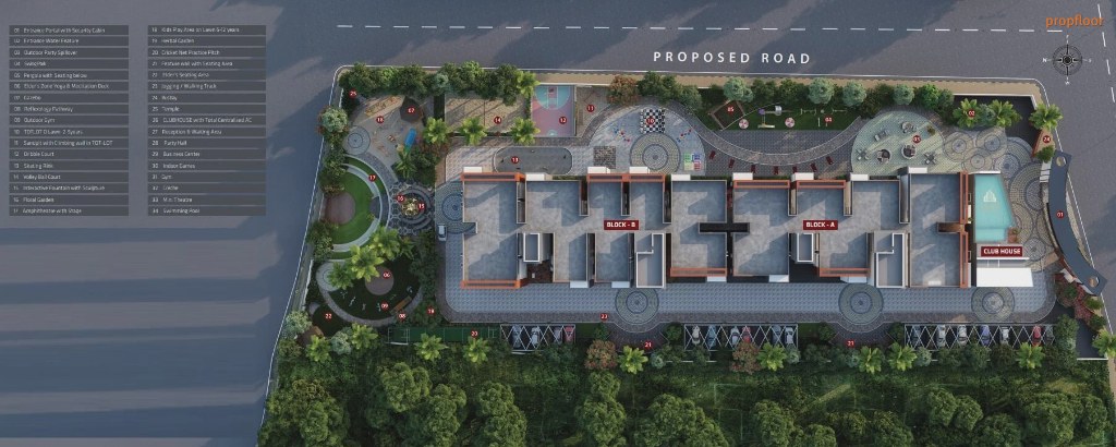 Sanjeevini Aarna Master plan