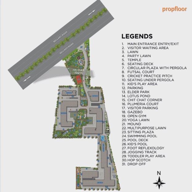 Sattva Aeropolis Master plan