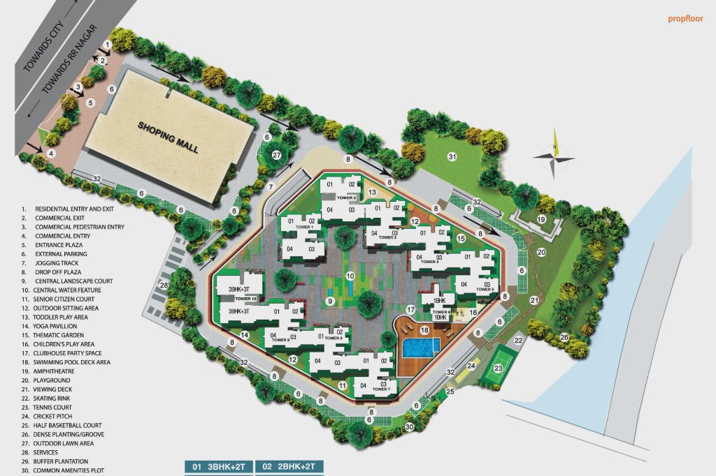 Sattva Divinity Master plan