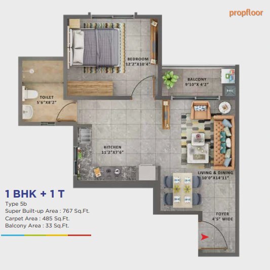 Sattva Forest Ridge floor plan