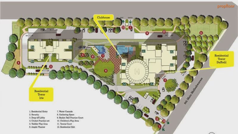 Sattva Luxuria master plan