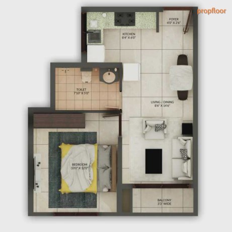Sattva Misty Charm floor plan