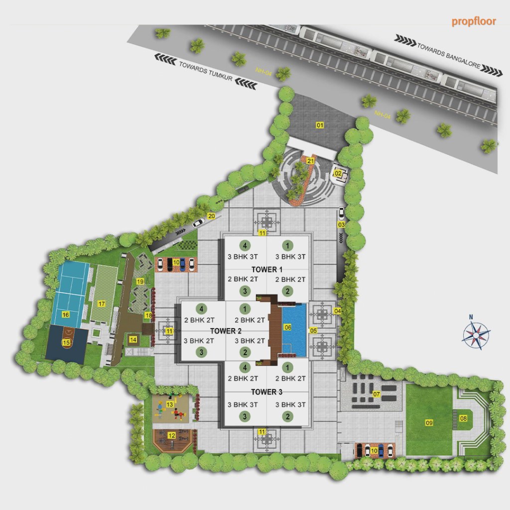 Sattva Opus master plan