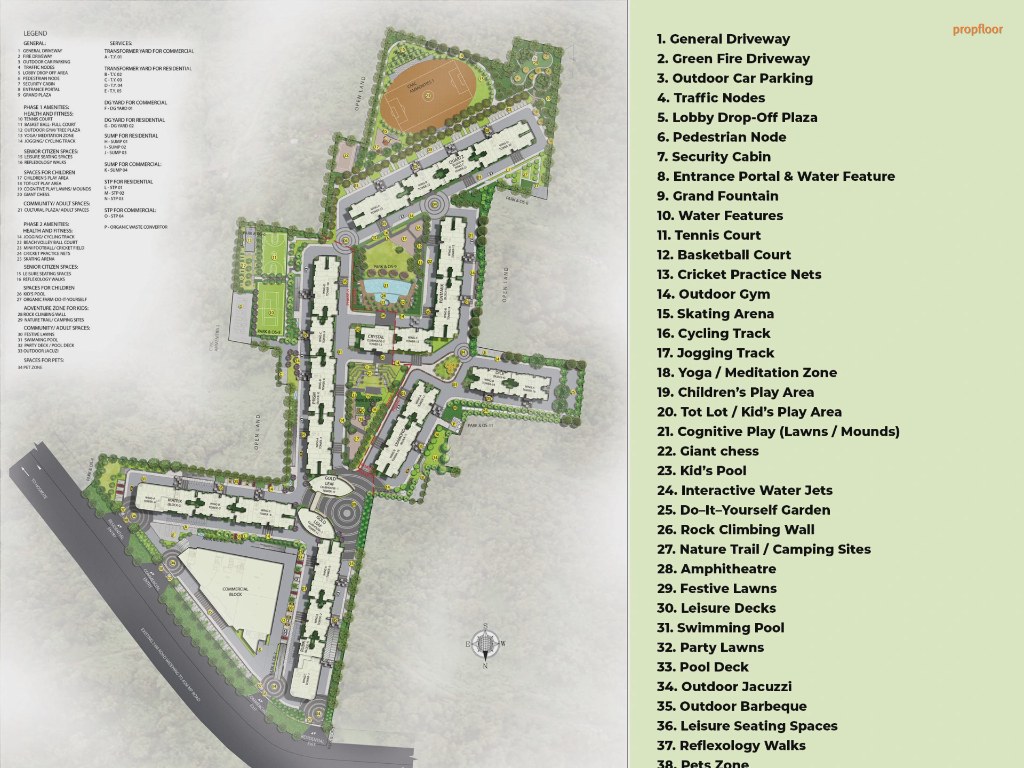 Sattva Park Cubix- Phase 2 Master plan