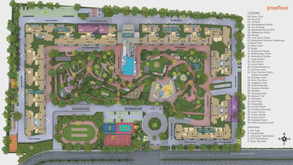 Sattva Vasanta Skye Master plan