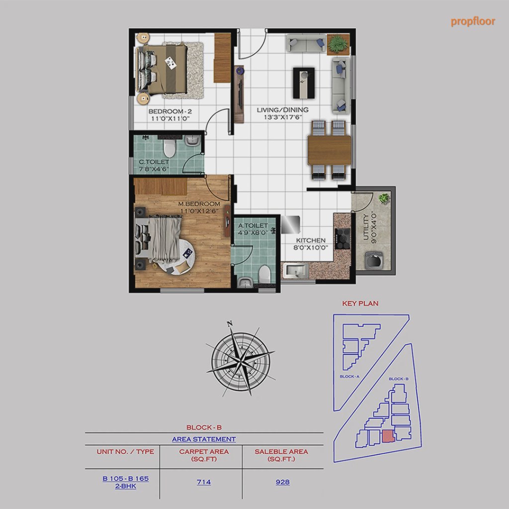 Satyam Varad floor plan