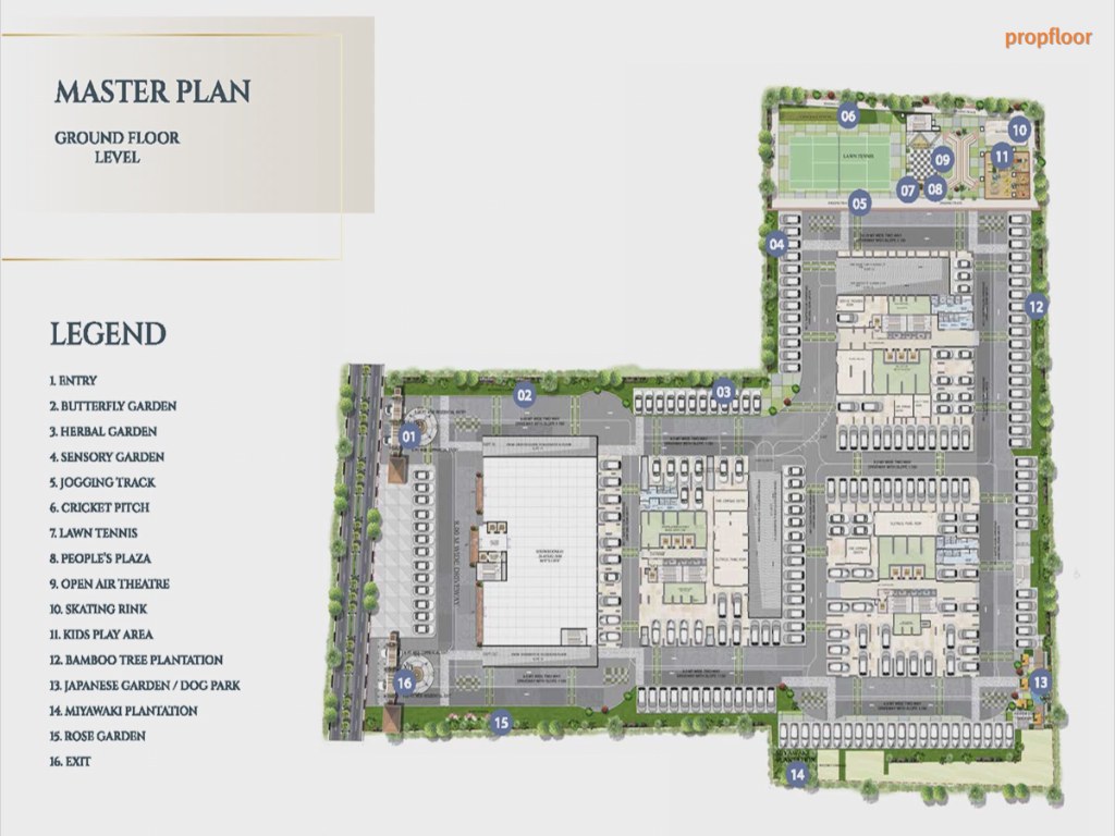 SBR Minara Master plan