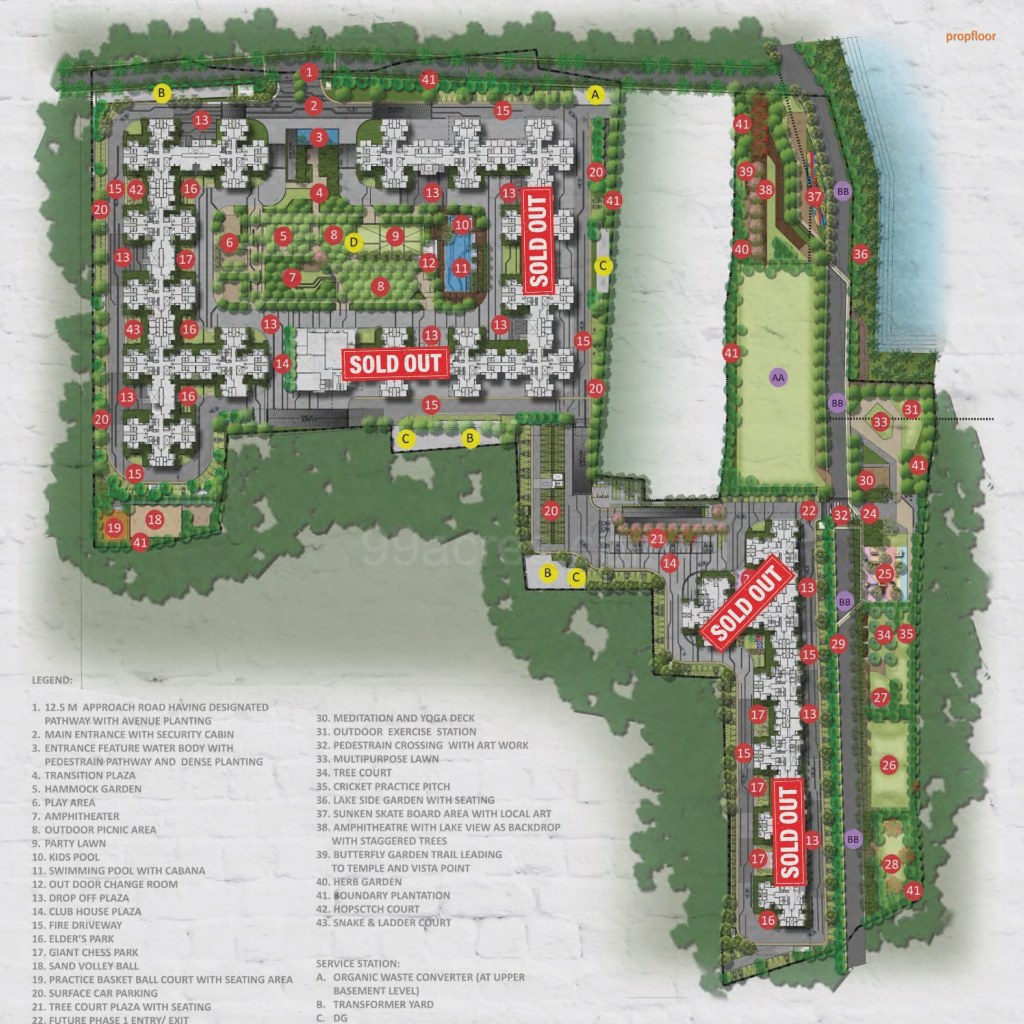 Shriram 107 SouthEast Master plan