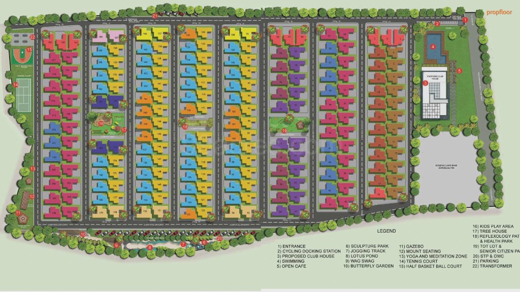 Shriram Chirping Grove Master plan