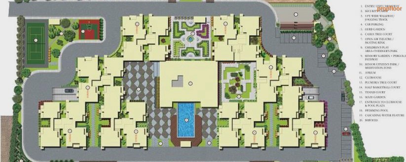 Shriram Luxor Master plan