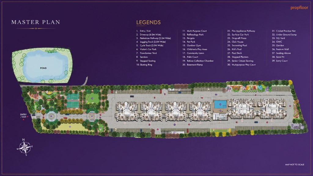 Shriram Songs of the Earth Master plan