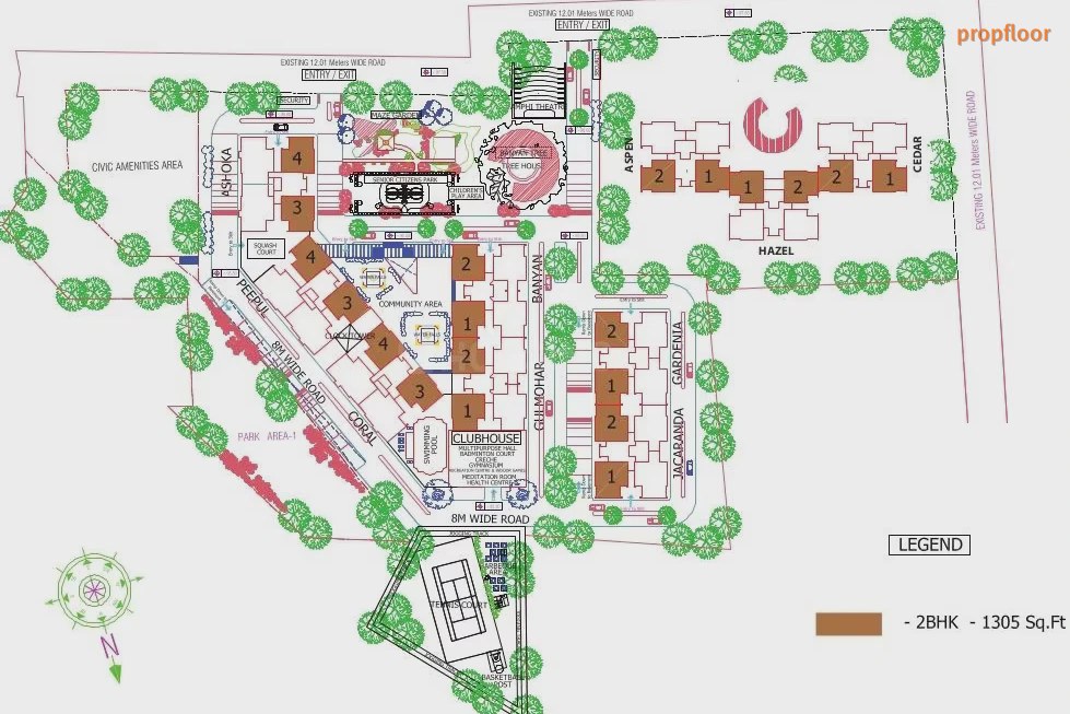 Shriram Suhaana Master plan