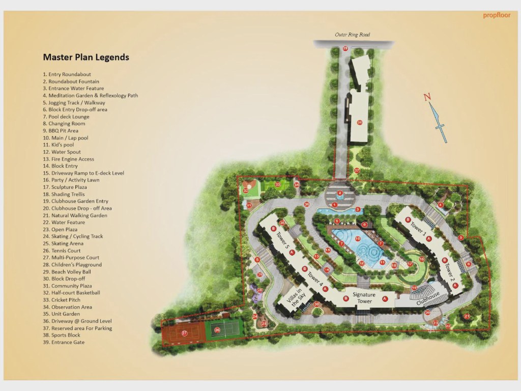 SNN Clermont Master plan